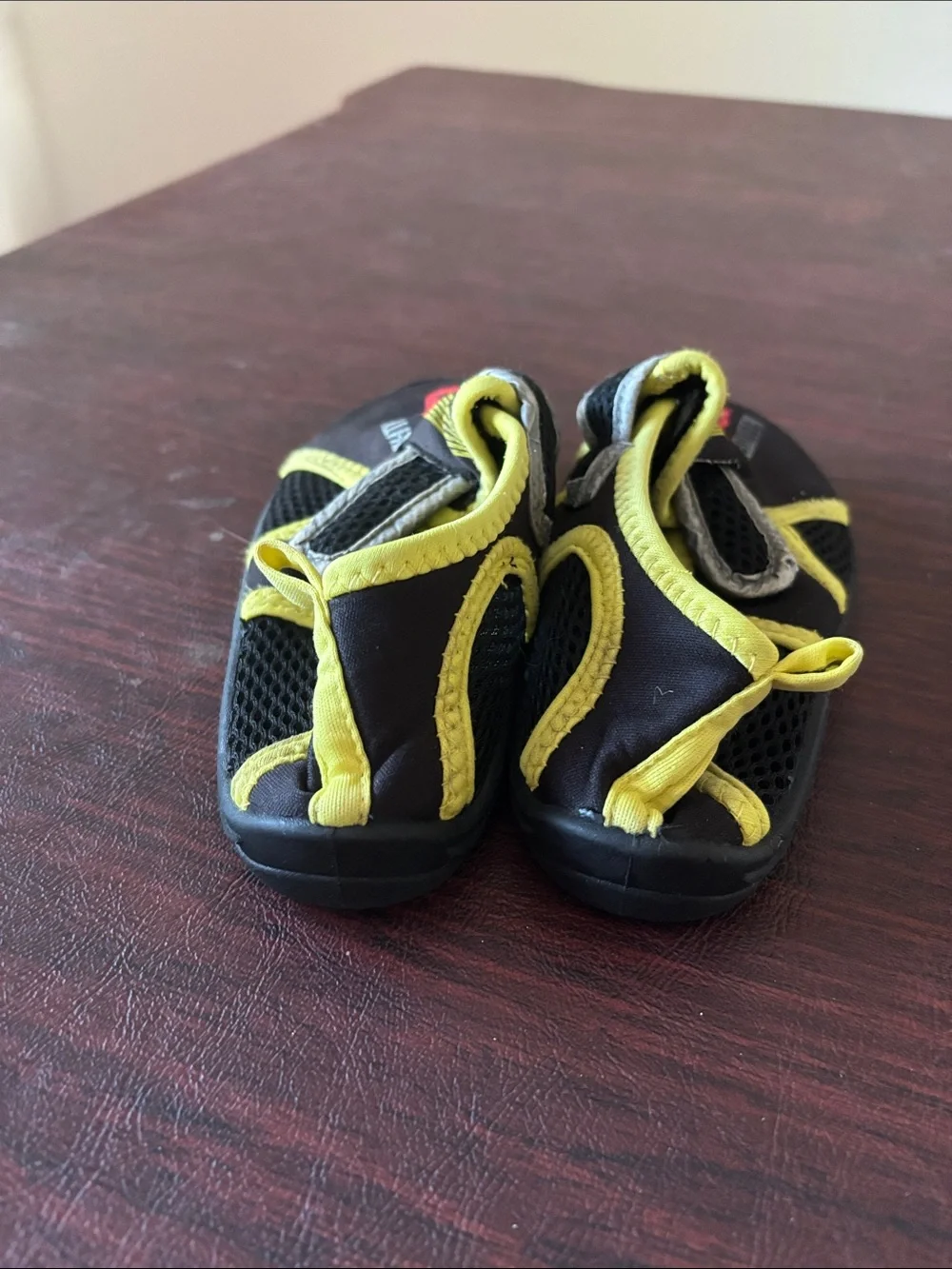 Disney Black and Yellow Lightning McQueen Water Shoes